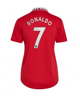 Manchester United Cristiano Ronaldo #7 Heimtrikot für Frauen 2022-23 Kurzarm